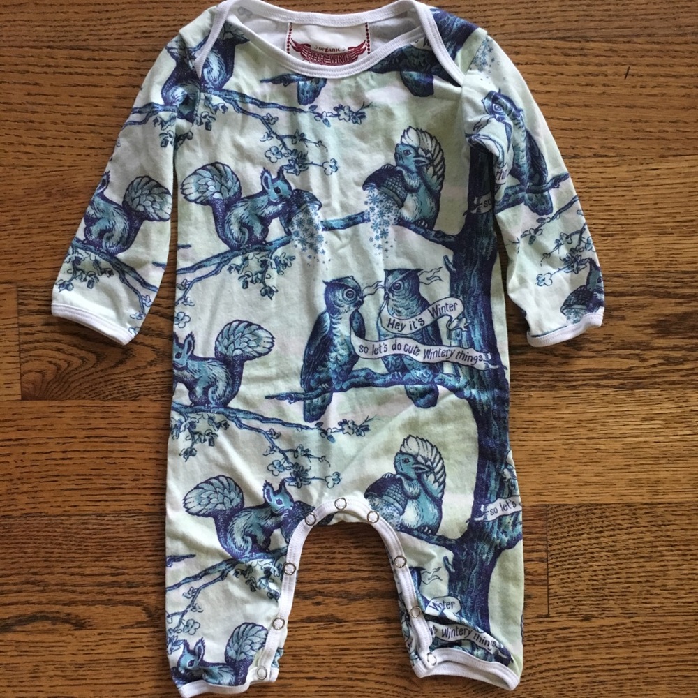 Paper Wings Winter Romper